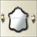 Hotel bathroom mirror for make up/plastic mirror/mirror frame